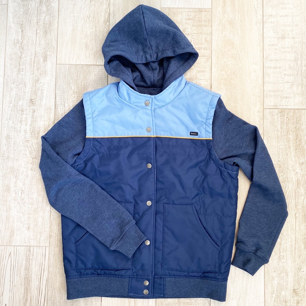 Boys RVCA Hoodie Jacket